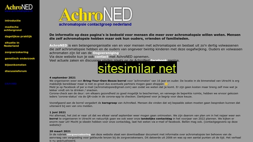 achromatopsie.nl alternative sites
