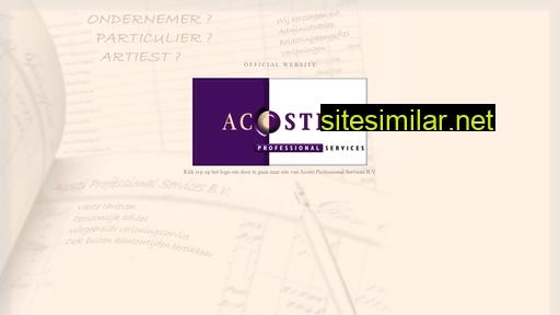 acosti.nl alternative sites