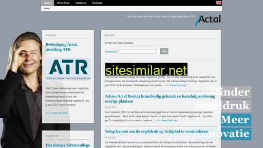 actal.nl alternative sites