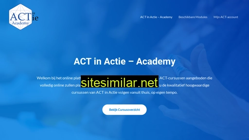 actcursusonline.nl alternative sites