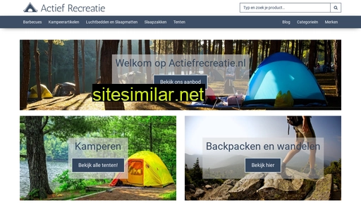 actiefrecreatie.nl alternative sites