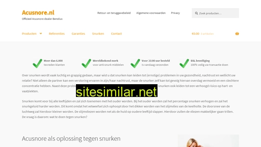 acusnore.nl alternative sites