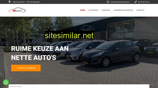 adautosnijverdal.nl alternative sites