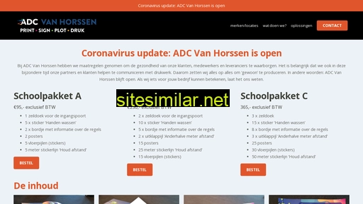 adc-vanhorssen.nl alternative sites