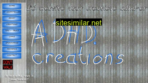 adhdcreations.nl alternative sites