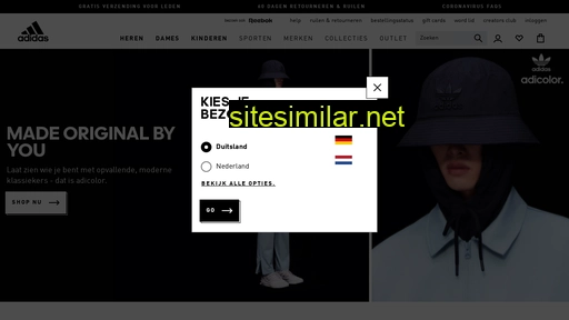 adidas.nl alternative sites