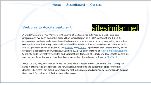 adigitalventure.nl alternative sites