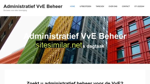 administratiefvvebeheer.nl alternative sites