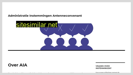 administratieinstemmingenantenneconvenant.nl alternative sites