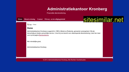 administratiekantoorkronberg.nl alternative sites