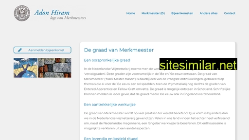 adonhiram.nl alternative sites