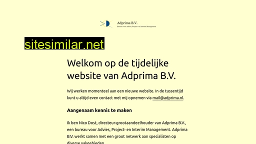 adprima.nl alternative sites