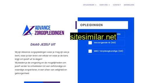 advancezorgopleiding.nl alternative sites
