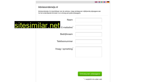 adviesonderwijs.nl alternative sites