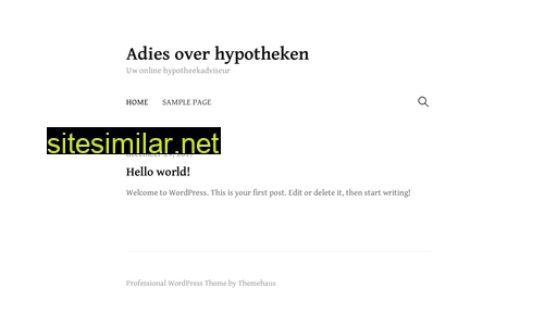 adviseur-hypotheek.nl alternative sites