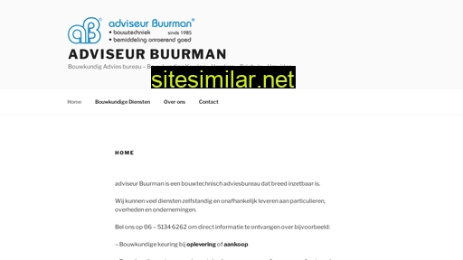 adviseurbuurman.nl alternative sites