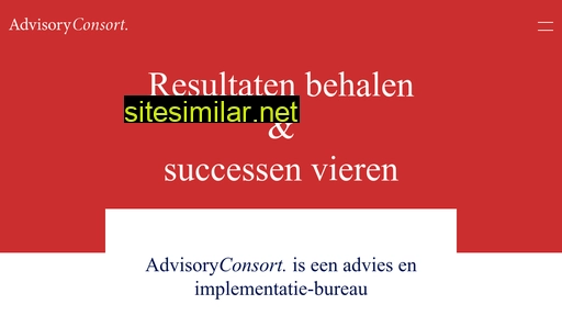 advisoryconsort.nl alternative sites