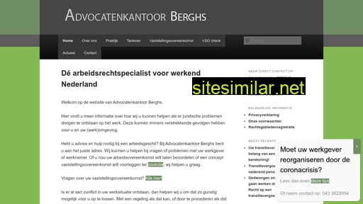 advocatenkantoorberghs.nl alternative sites