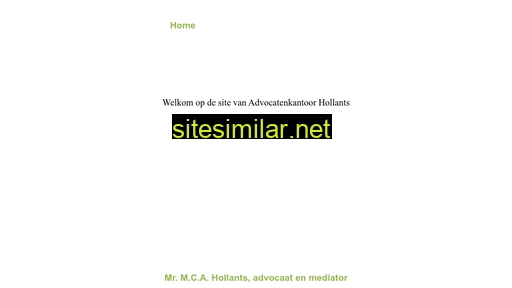 advocatenkantoorhollants.nl alternative sites