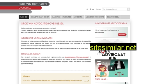 advocatenorde-overijssel.nl alternative sites