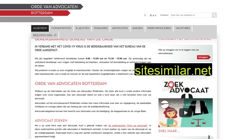 advocatenorde-rotterdam.nl alternative sites