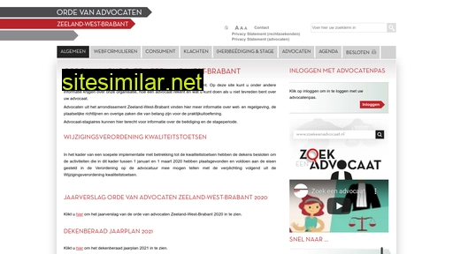 advocatenorde-zwb.nl alternative sites
