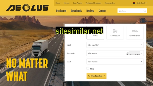 aeolus-tyres.nl alternative sites