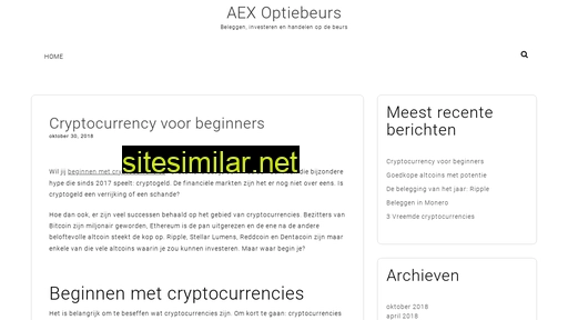 Aex-optiebeurs similar sites