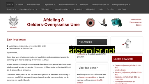 afdeling8gou.nl alternative sites