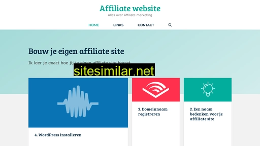 Affiliate-website similar sites