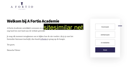 afortioacademie.nl alternative sites
