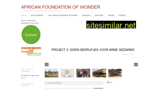 africanfoundationofwonder.nl alternative sites