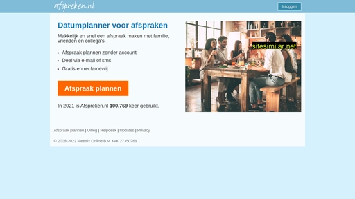 afspreken.nl alternative sites
