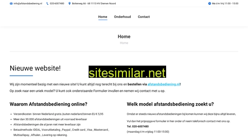 afstandsbediening-online.nl alternative sites