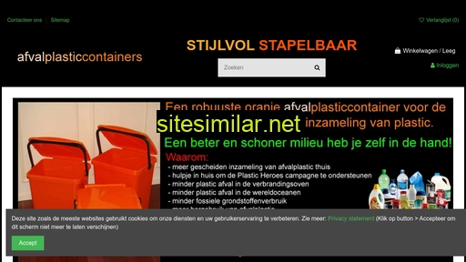 afvalplasticcontainers.nl alternative sites