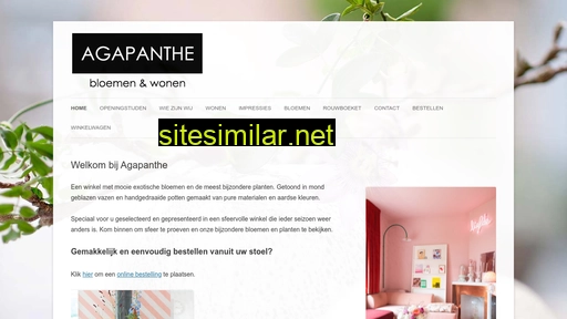 agapanthe.nl alternative sites