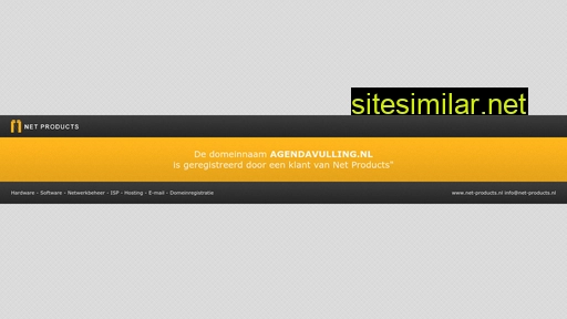 agendavulling.nl alternative sites