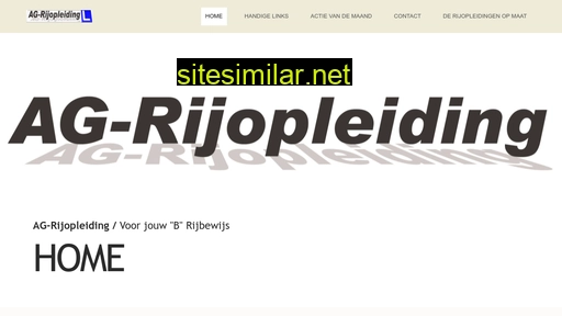 ag-rijopleiding.nl alternative sites