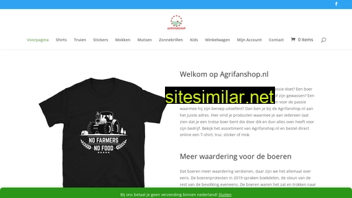 agrifanshop.nl alternative sites