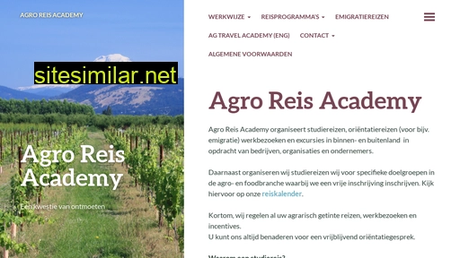 agroreisacademy.nl alternative sites