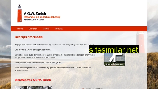 agwzurich.nl alternative sites