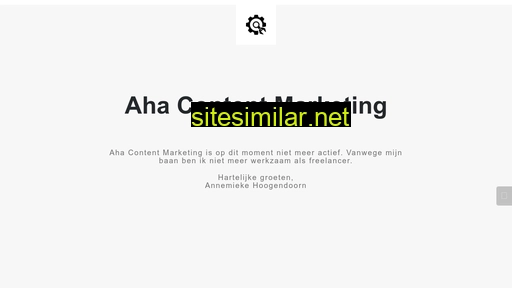 ahacontentmarketing.nl alternative sites