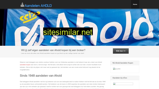 aholdaandelenkopen.nl alternative sites