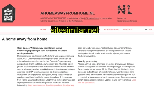 ahomeawayfromhome.nl alternative sites