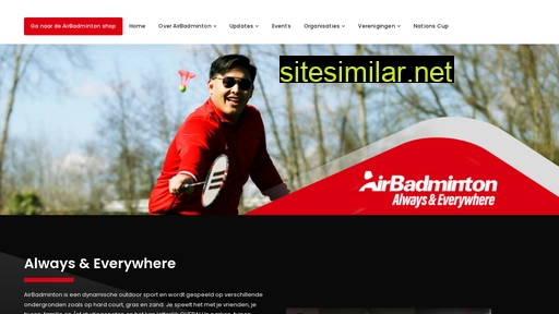 airbadminton.nl alternative sites