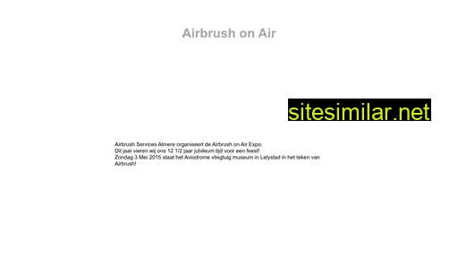 airbrush-on-air.nl alternative sites