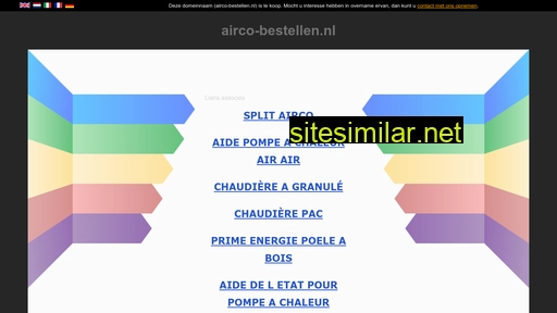 Airco-bestellen similar sites