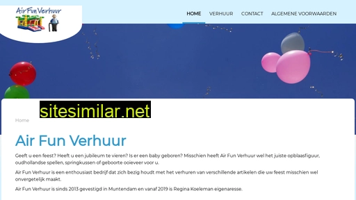 airfunverhuur.nl alternative sites