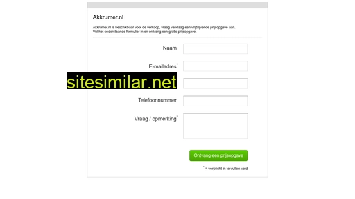 akkrumer.nl alternative sites