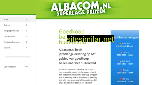 albacom.nl alternative sites